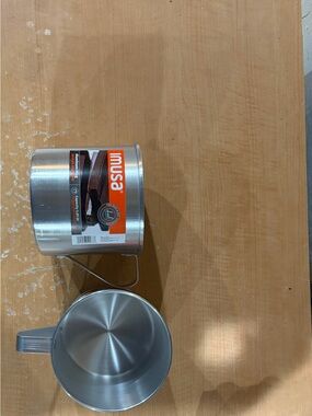 Stainless Steel Measuring Cup Set - Silver